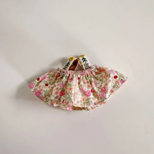 charming bunny outfit for labubu doll girl gift