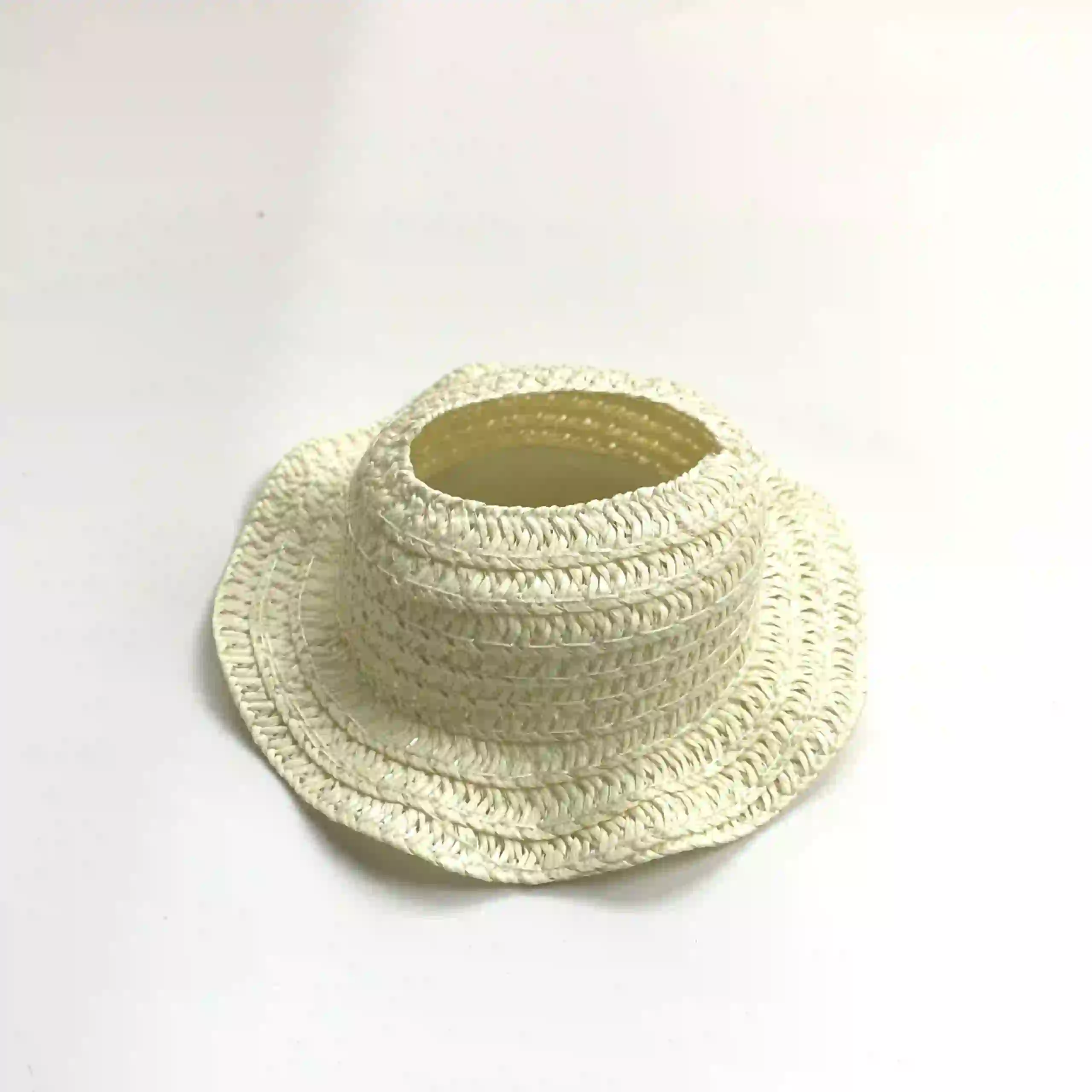 charming labubu doll straw hat outfit perfect for summer photos