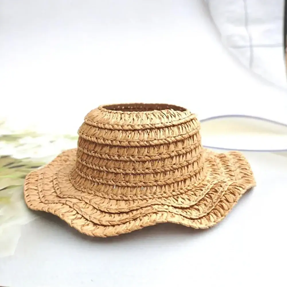 charming straw hat and belt accessories for labubu summer outfit