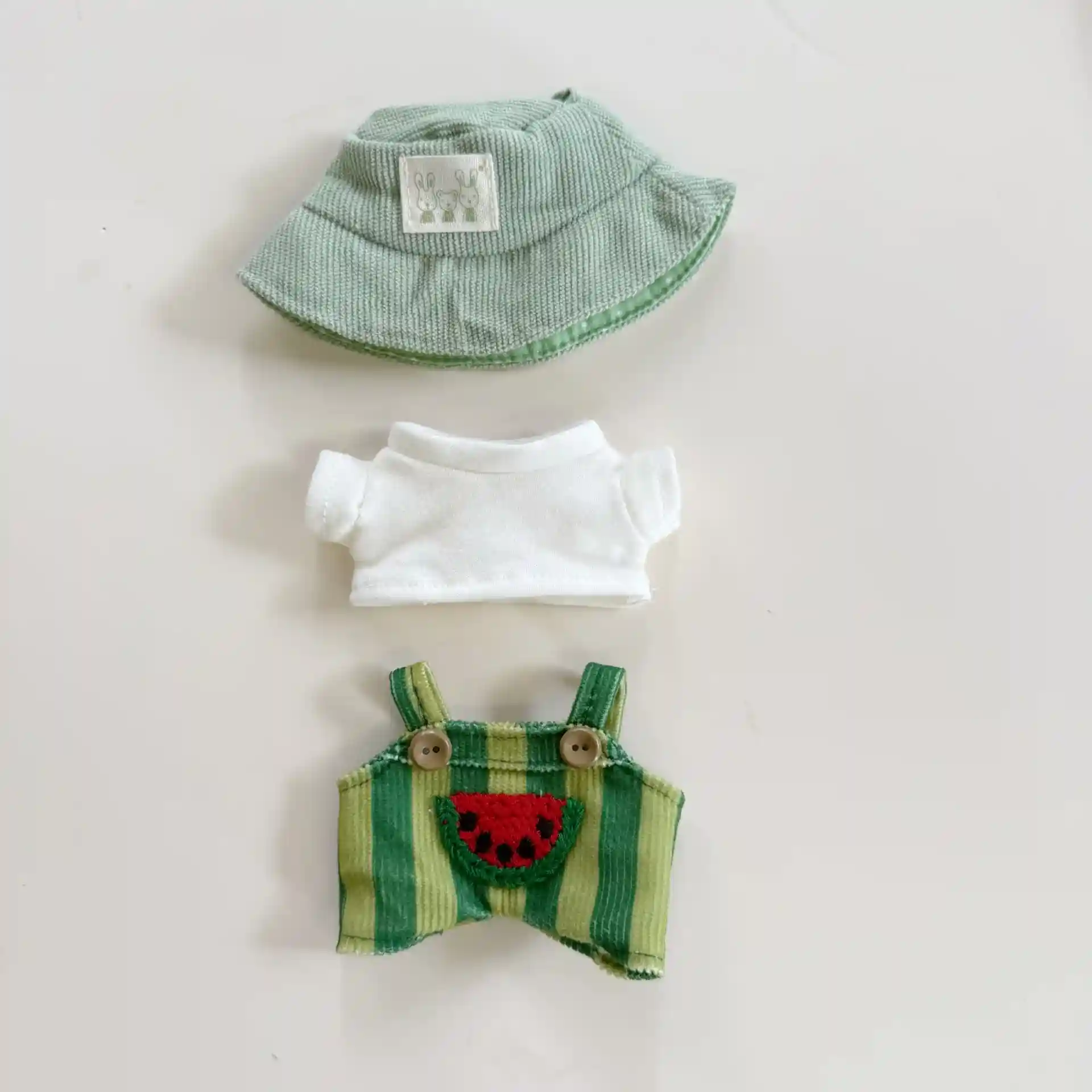 chic labubu doll outfit set for summer fun
