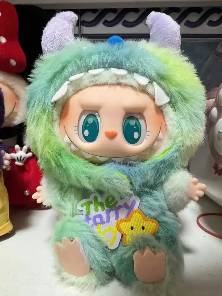 collectible 17cm Labubu doll monster costume outfit