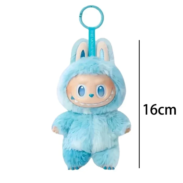 collectible labubu bunny keychain 16cm plush figure