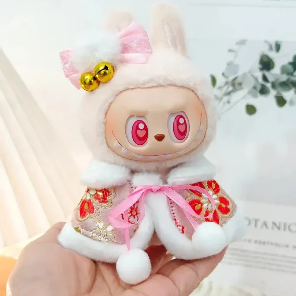 comfortable and stylish labubu chinese new year doll clothing