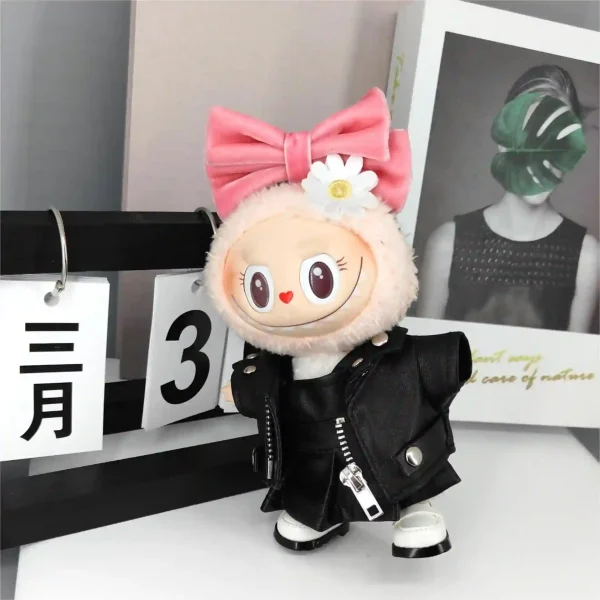 complete 17cm Labubu doll outfit including accessories