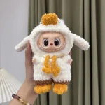 custom labubu crochet duck outfit handmade doll accessories