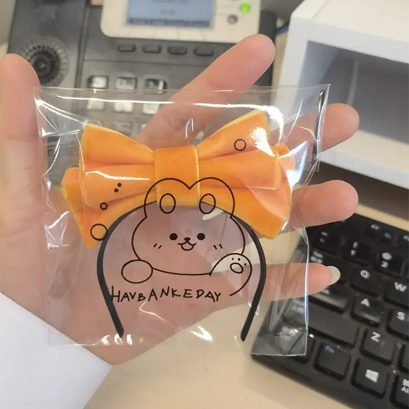 cute and colorful bow headbands for 17cm Labubu doll collectors