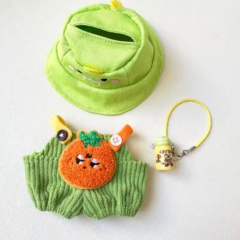 cute and whimsical Labubu doll clothes outfit set 17cm