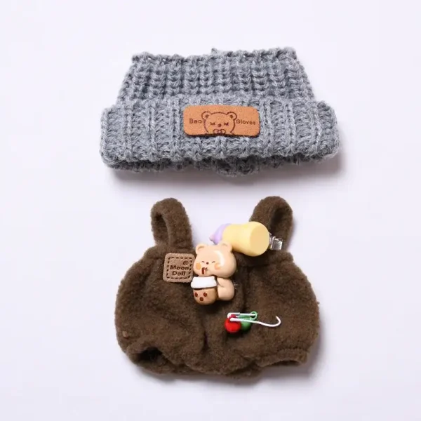 cute bunny clothes set for labubu doll delicate design