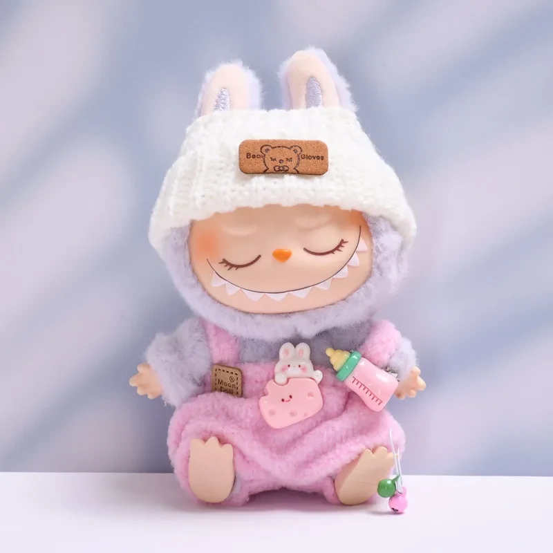cute bunny outfit for first generation labubu doll
