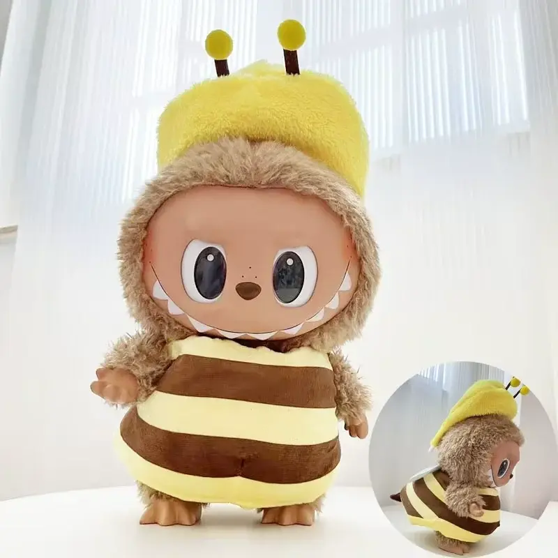 cute casual style clothes for 38cm labubu doll kpop inspired