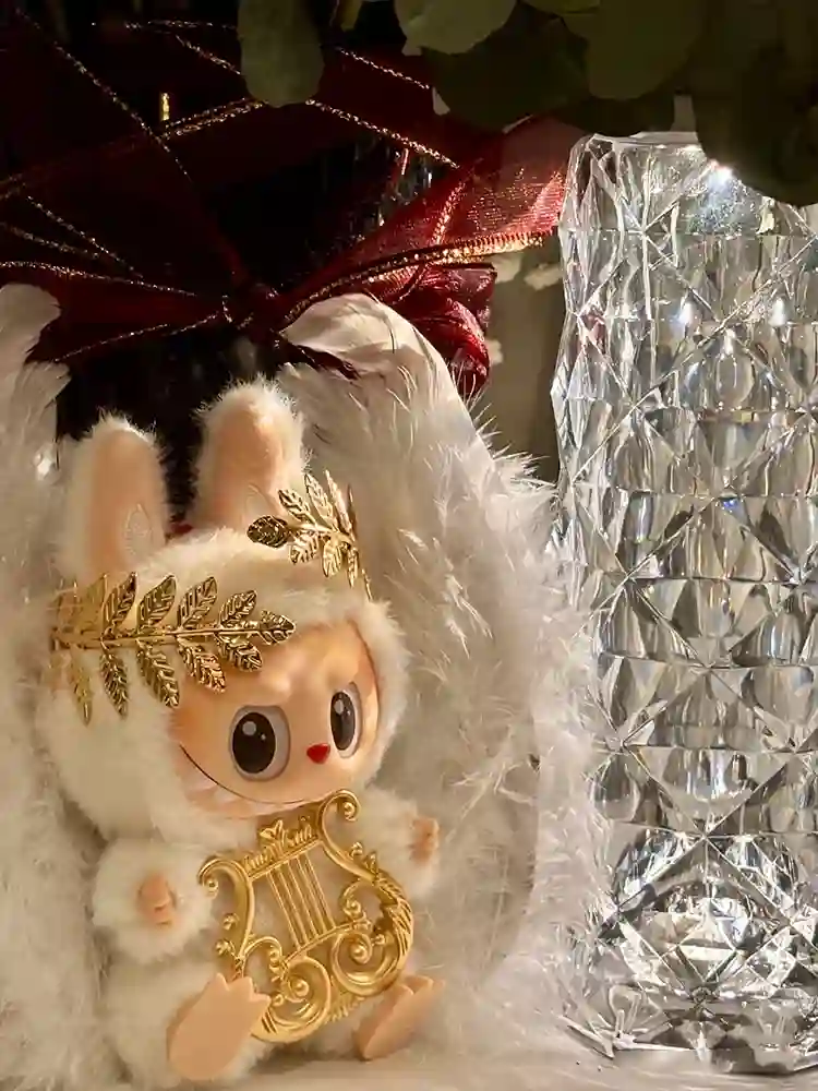 cute labubu angel costume outfit surprise gift for collectors