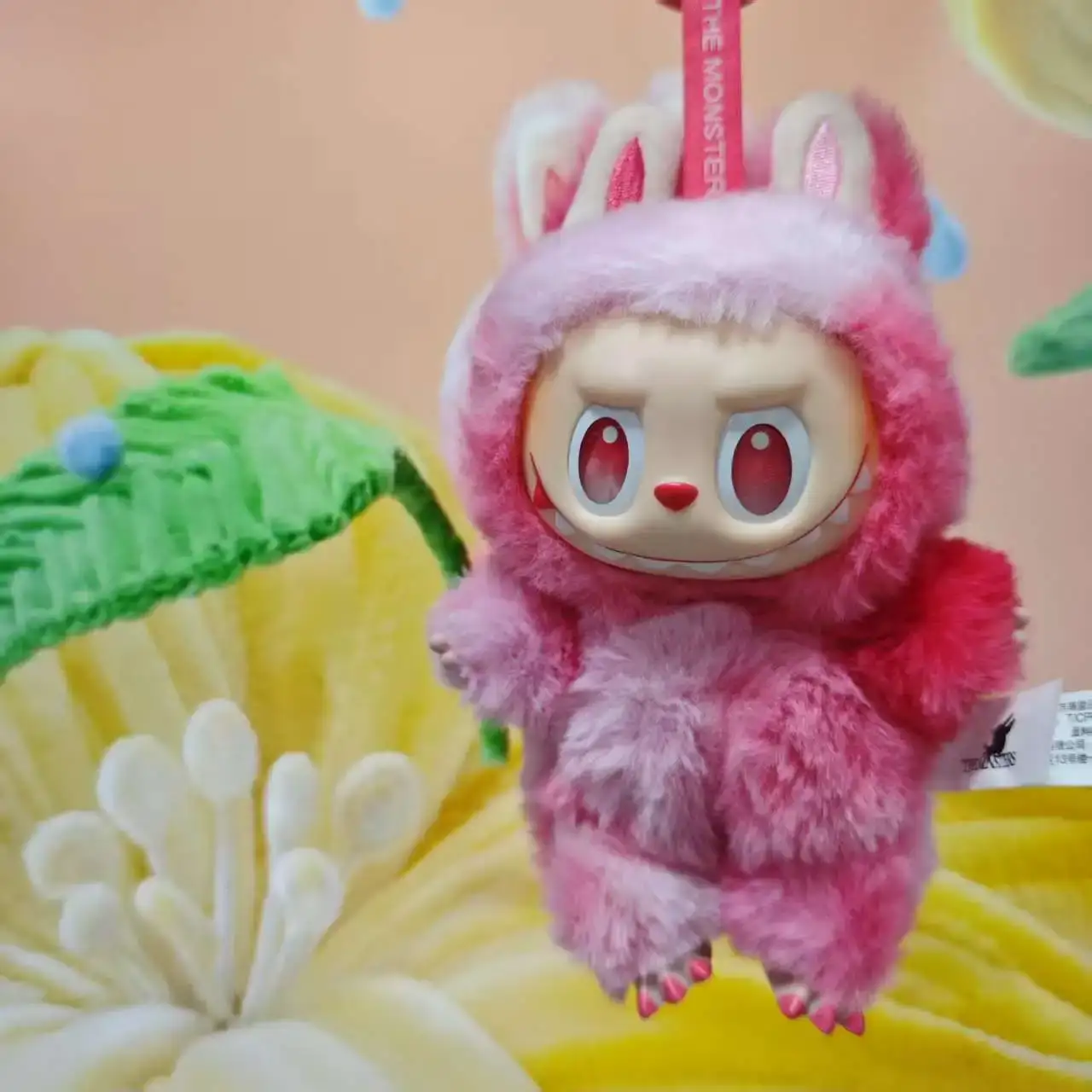 cute labubu bunny keychain 16cm collectible plush toy pendant