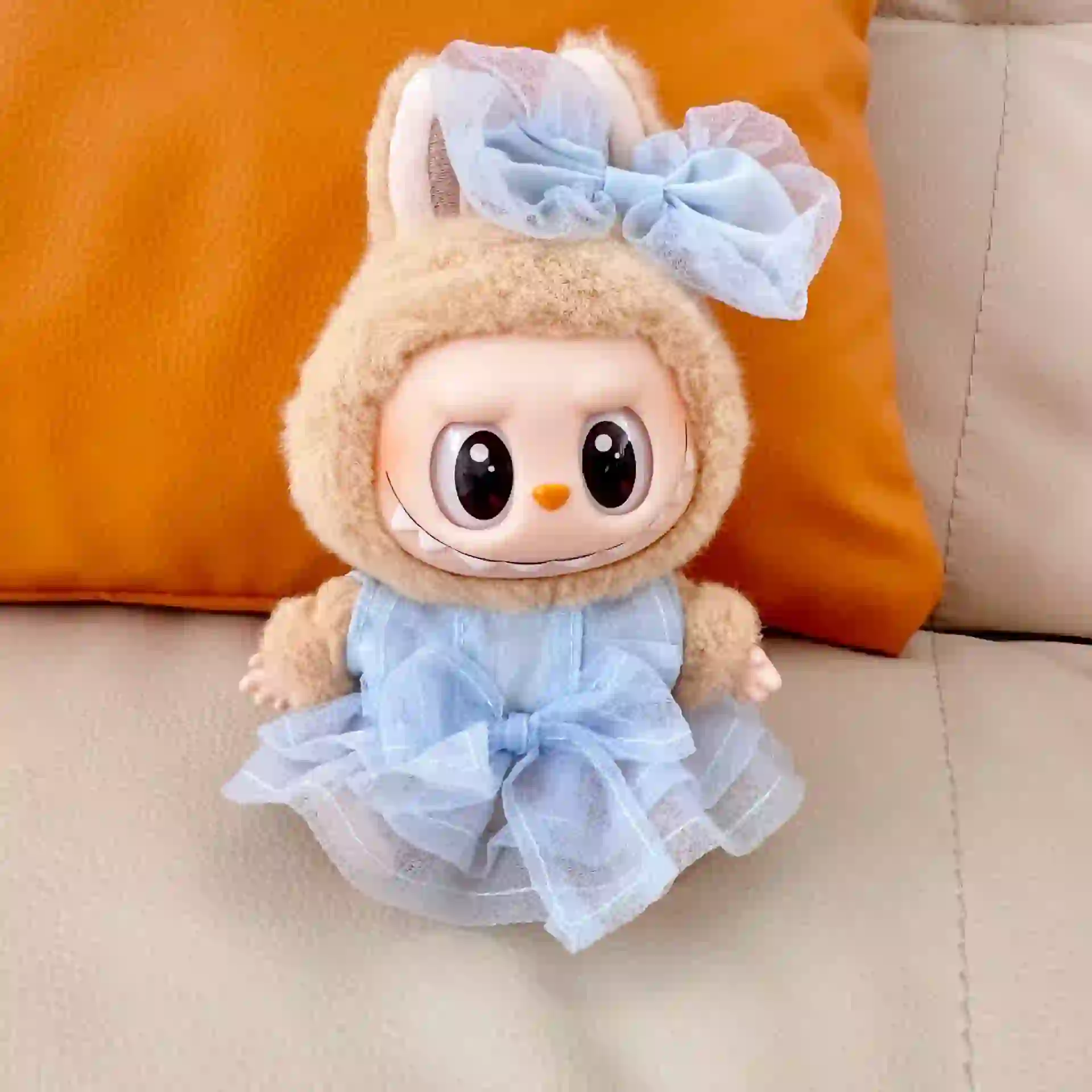 cute labubu bunny outfit 17cm doll gift for collectors