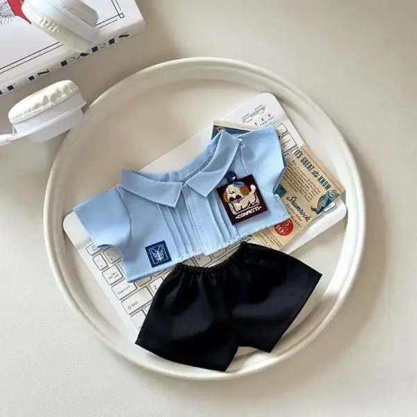 cute labubu outfit accessories included crown sneakers set