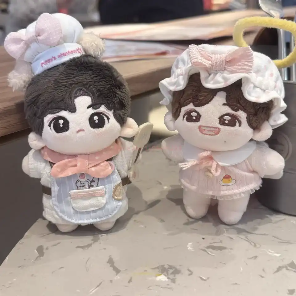 cute pastel pink blue doll outfit for 10cm 17cm dolls