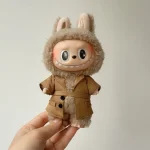 durable and soft cloth blazer set for 17cm Labubu doll