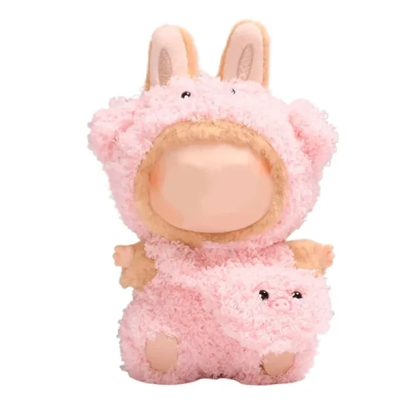 durable frog costume for 17cm Labubu doll