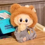 durable labubu cookie monster outfit for 15 17cm dolls