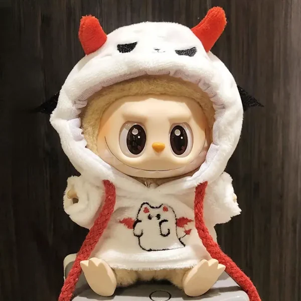 durable labubu doll halloween hoodie costume long lasting