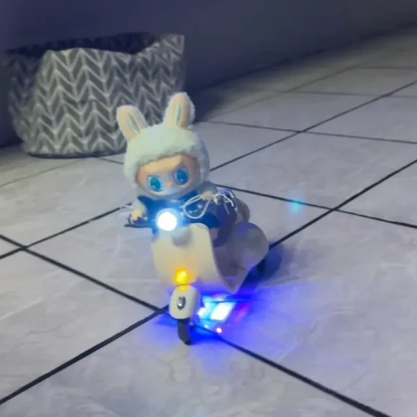 durable polypropylene scooter for labubu doll long lasting toy