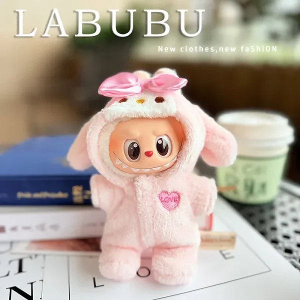 exquisite labubu animal costumes soft plush fabric details