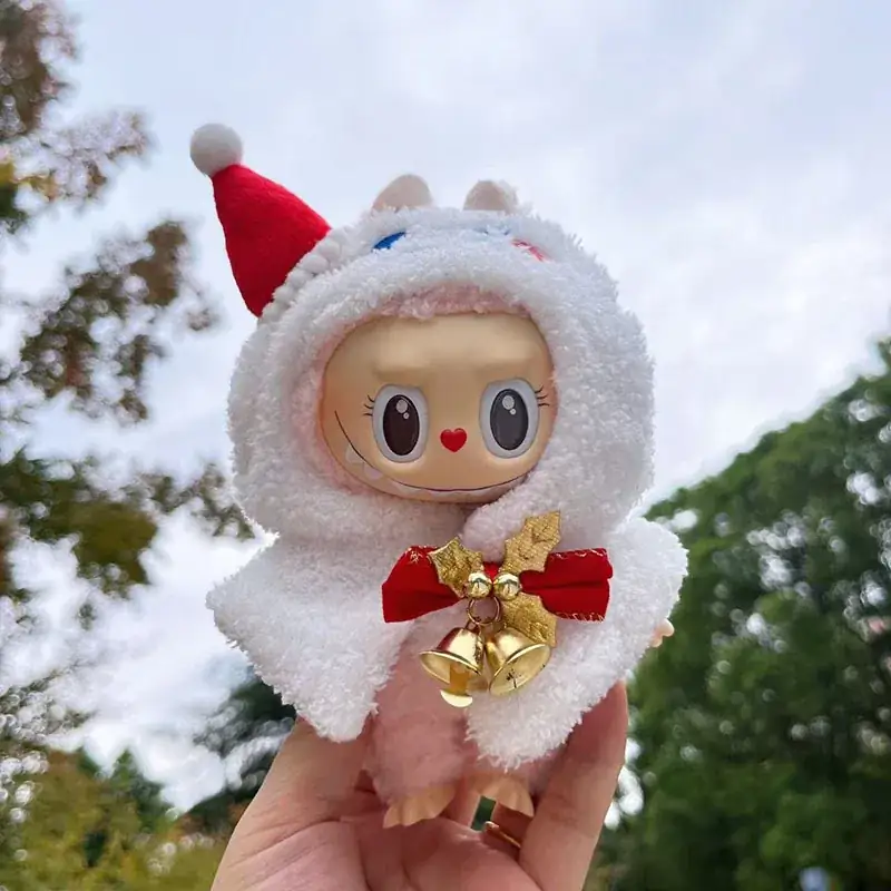 festive labubu christmas costume for collectors