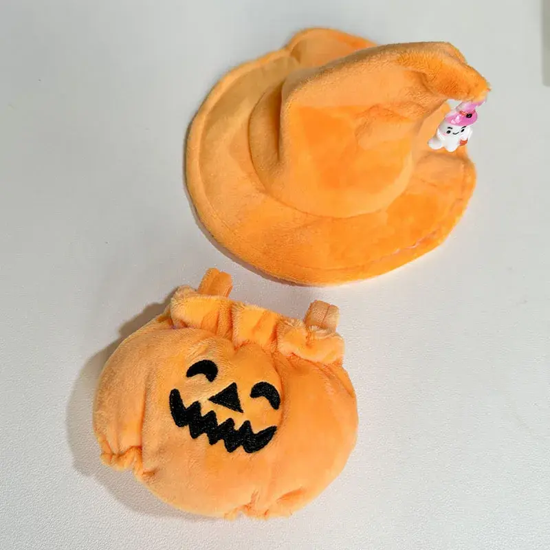 halloween costume for 15cm to 17cm labubu dolls sitting pose