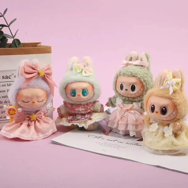 handcrafted labubu bunny outfit for collectors and fans