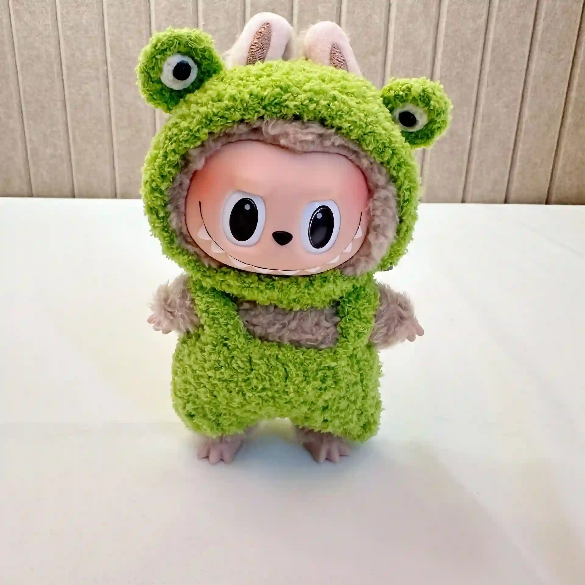 handmade crochet astronaut outfit for 17cm Labubu doll gift