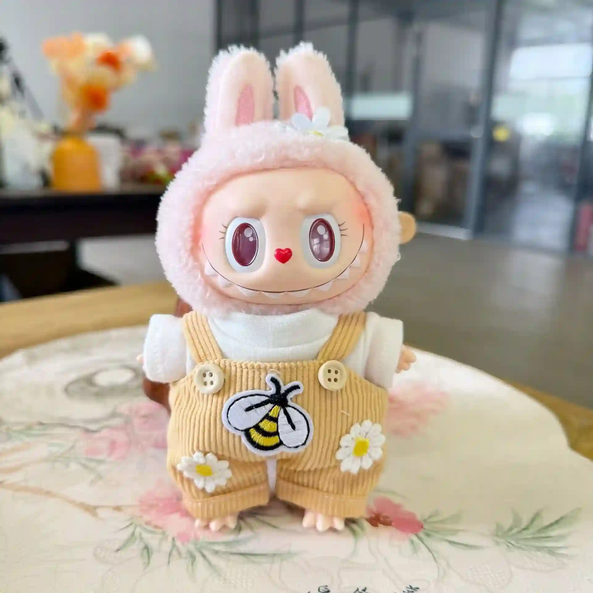 handmade labubu doll clothes outfit set