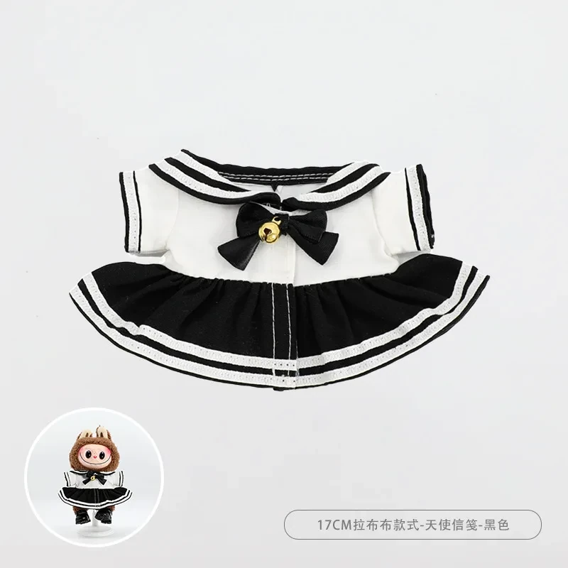high end 17cm Labubu doll sailor dress outfit perfect gift idea