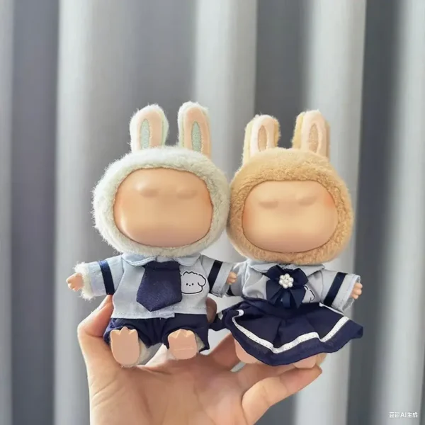 high quality 17cm Labubu doll outfit perfect fit and comfort