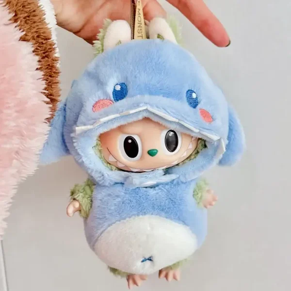 high quality stitching 17cm Labubu doll clothing