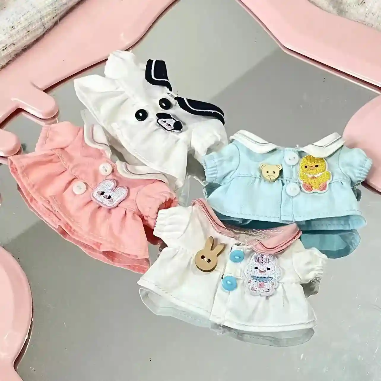 high quality 17cm labubu doll outfit set for everyday play