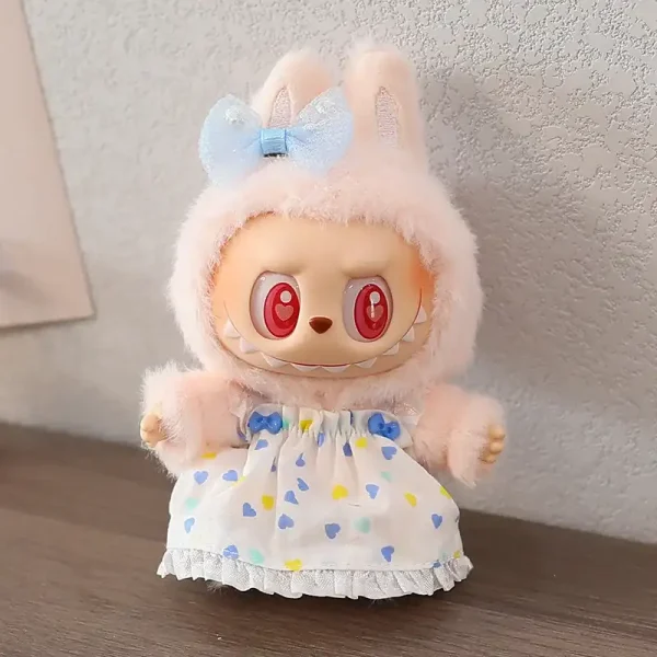 high quality bunny costume for labubu doll long lasting