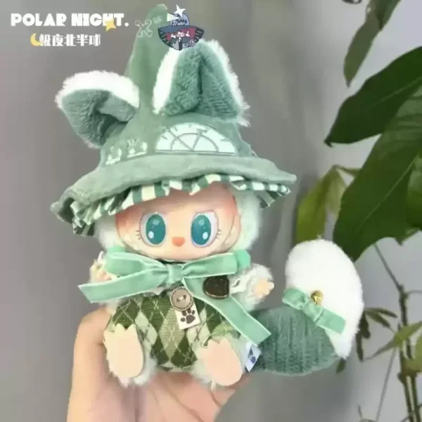 high quality cloth labubu wizard costume for gifting