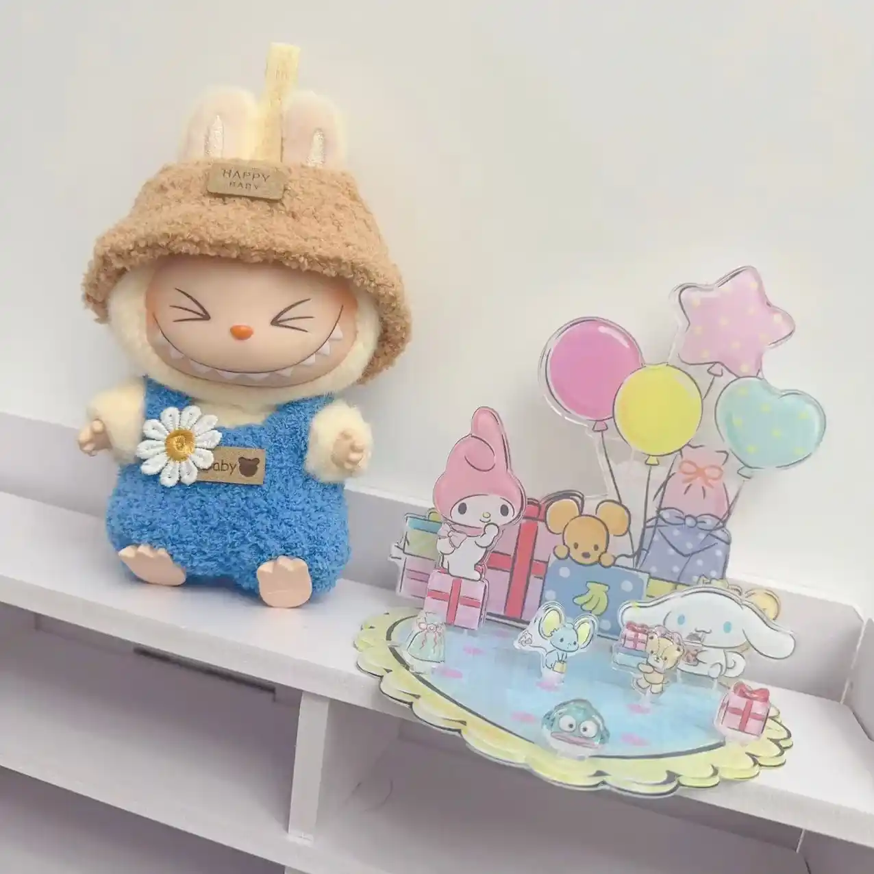 high quality cotton rope wool labubu bunny doll clothes