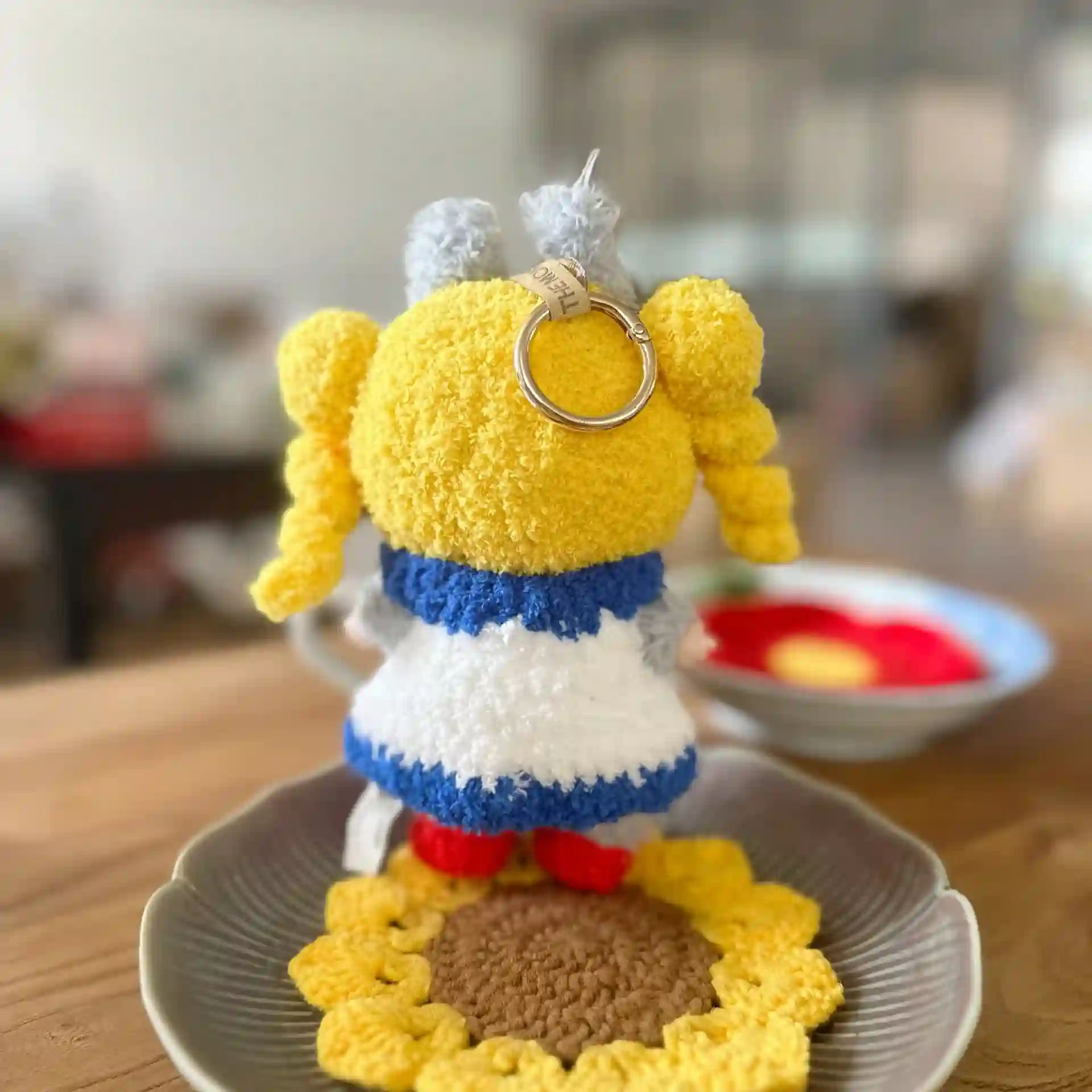 high quality crochet Labubu astronaut suit 17cm doll clothes
