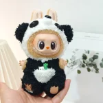 high quality handmade labubu frog costume for 15 17cm dolls