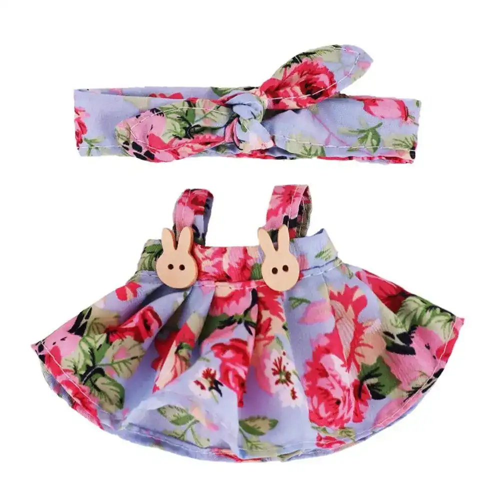 high quality labubu doll clothes handmade floral design