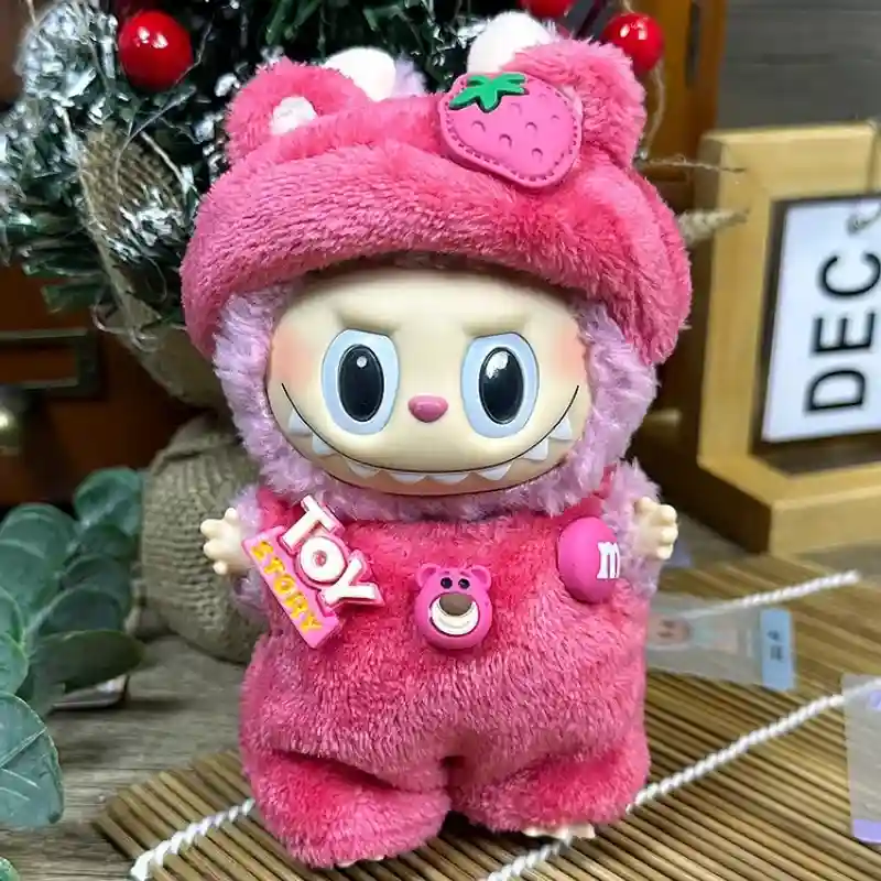 high quality labubu doll clothes handmade plush outfit set