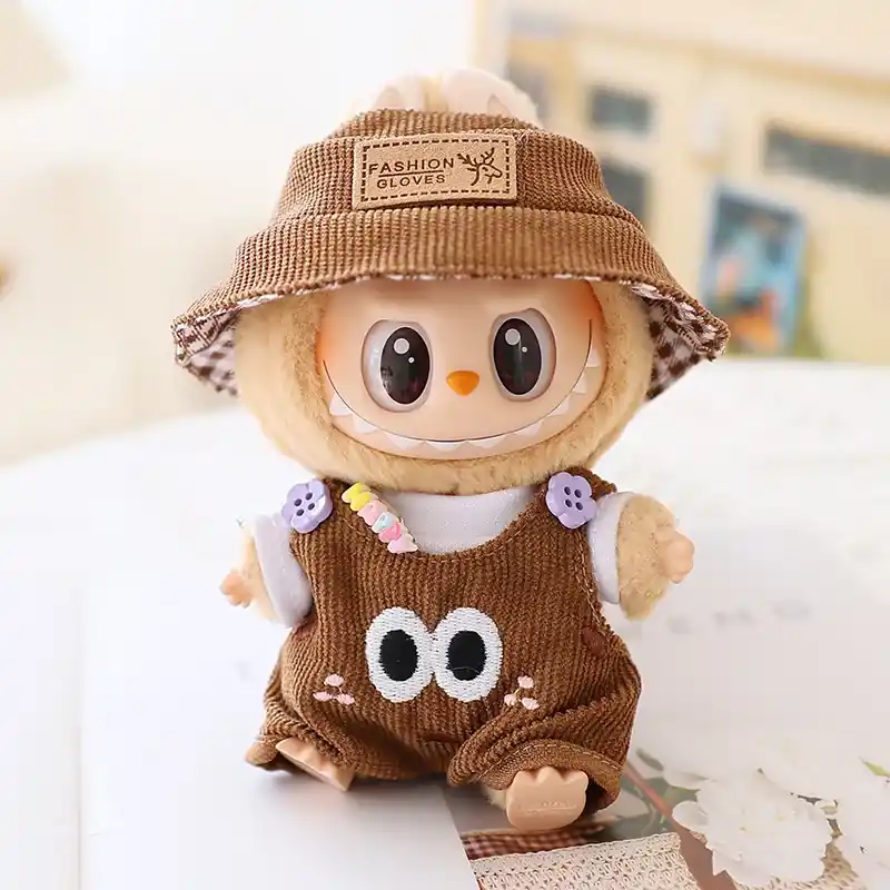 high quality labubu doll clothes set durable soft material
