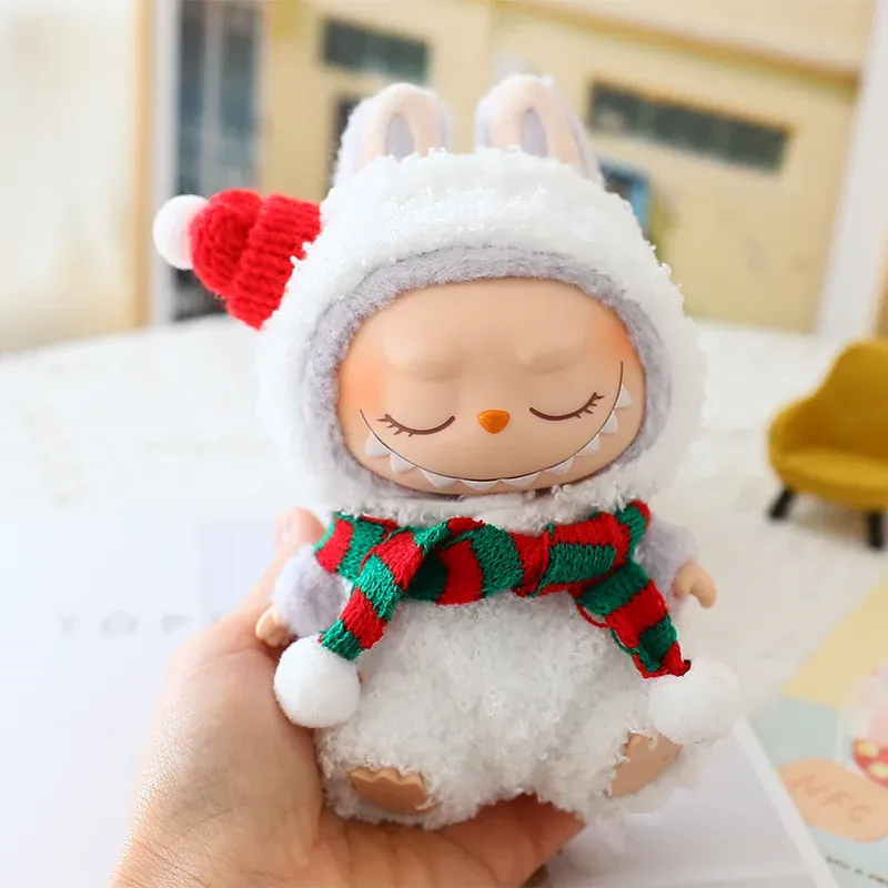 high quality labubu doll clothing bunny ears hood