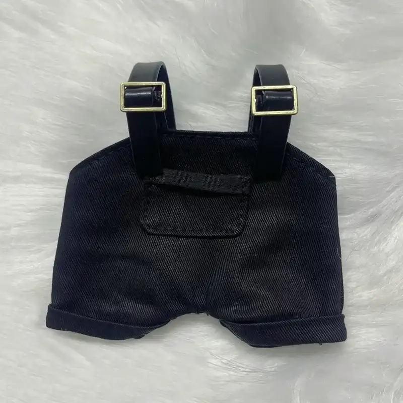 high quality labubu doll overalls neat stitching durable fabric