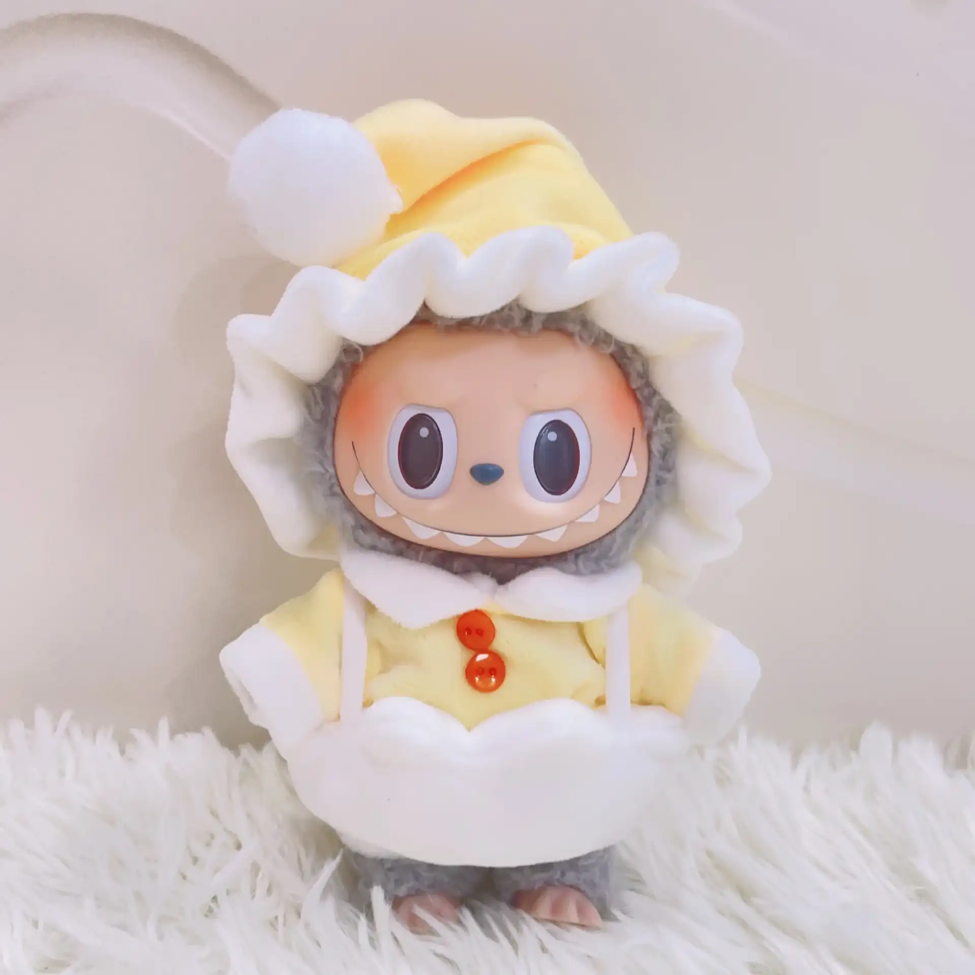 high quality labubu iii doll pajamas outfit pastel colors