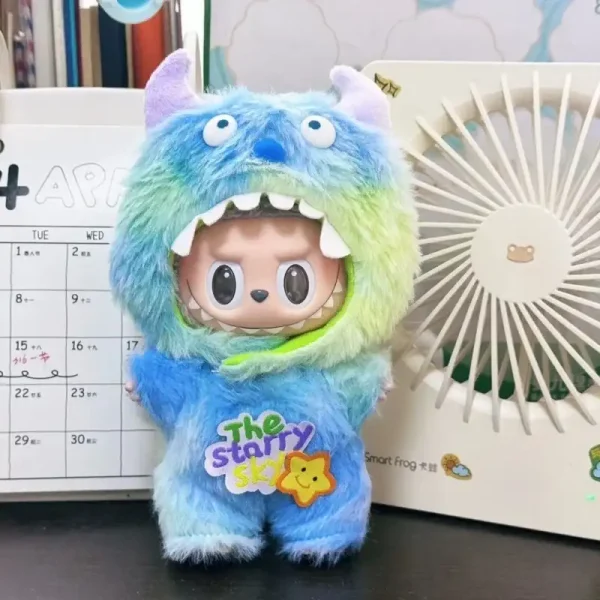high quality materials 17cm Labubu monster costume