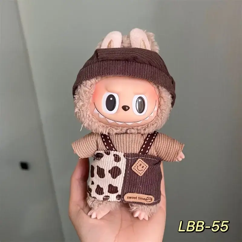 labubu 17cm clothing set soft stretchy comfortable fit