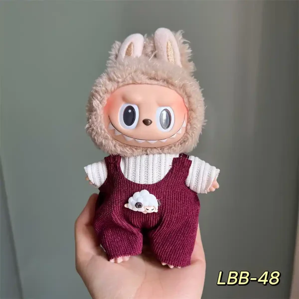 labubu 17cm doll outfit new level of cuteness