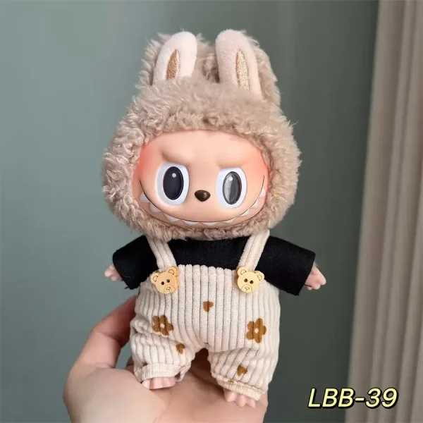 labubu 17cm outfit compatibility second generation