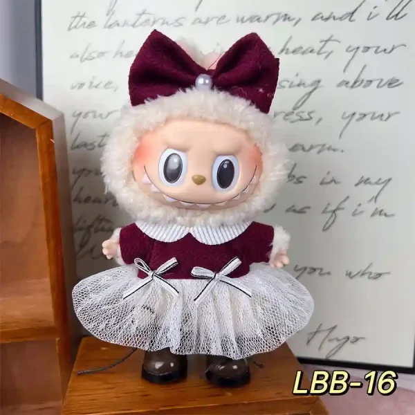 labubu 17cm outfit for special occasions